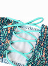 Low Waist Floral Bikini Set