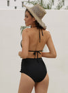 High Waisted Pom Pom 2pcs Bikini Set