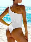 Cute One Shoulder One Piece Swimsuit