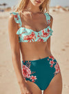 High Waisted 2pcs Bikini